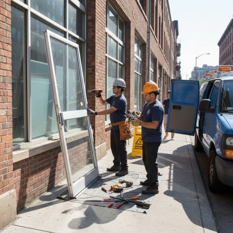 Commercial Glass Door Repair