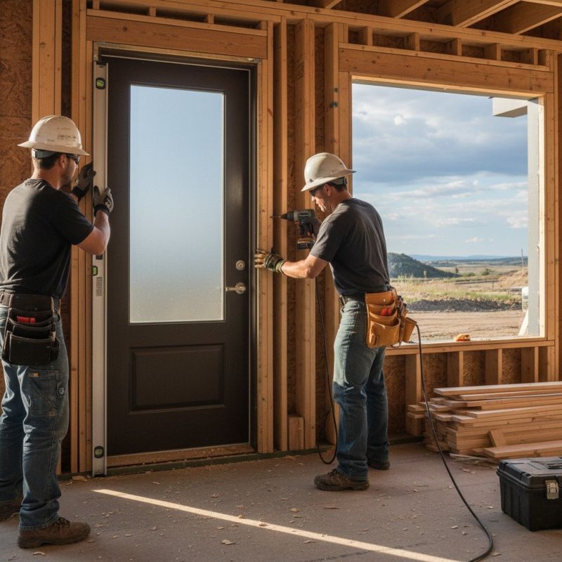 Front Door Installation detail