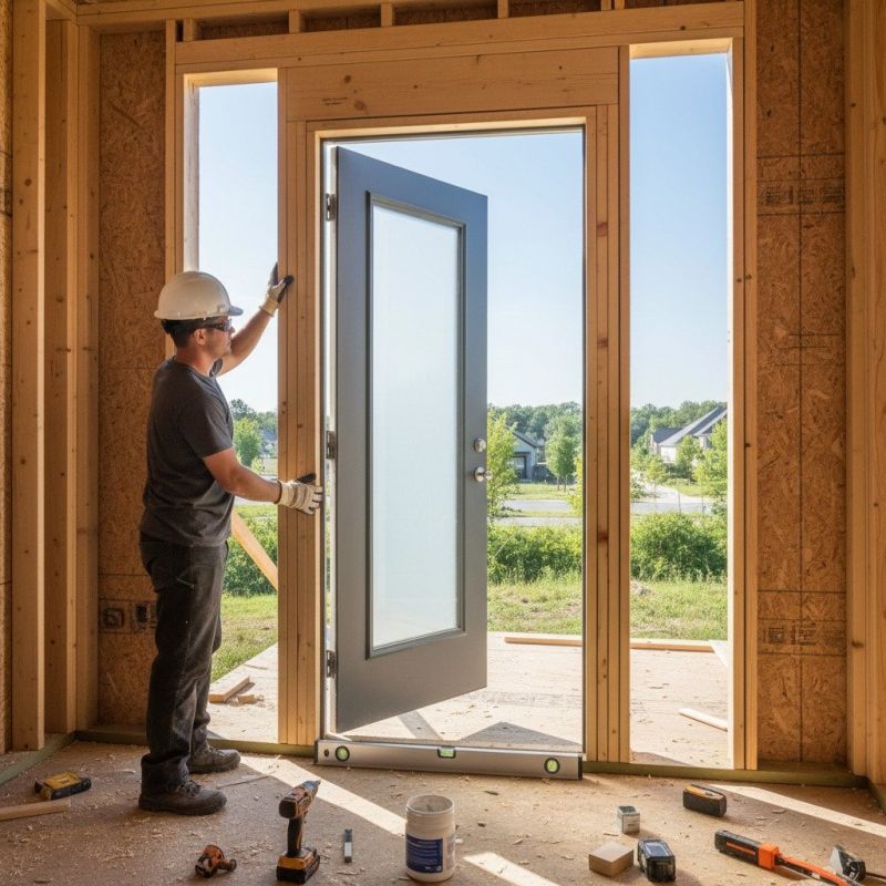 Pantry Door Installation detail