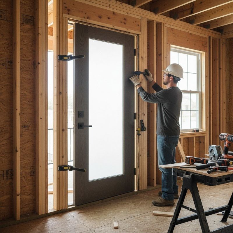Solid Wood Door Installation